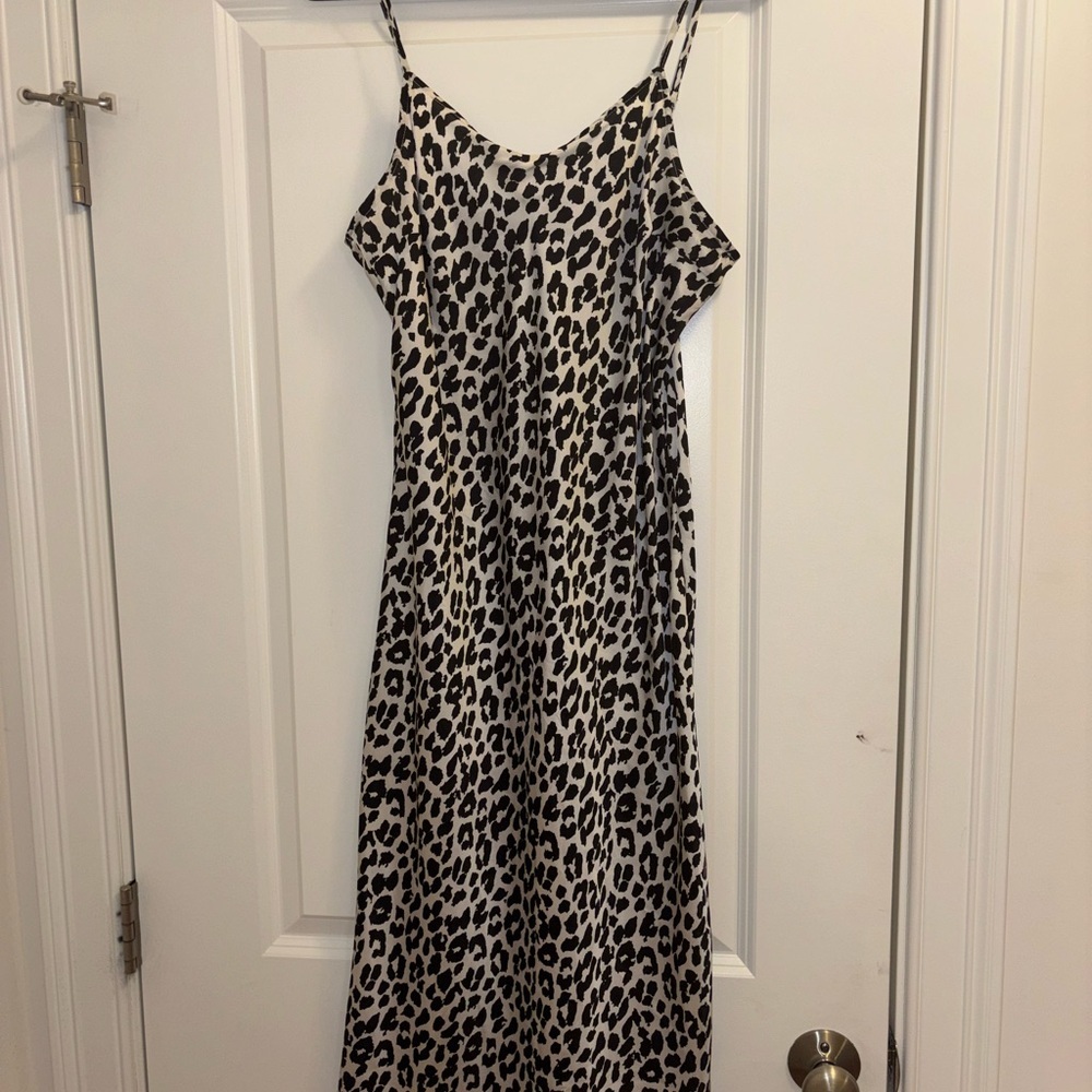 A New Day Black and White Animal Print Dress - Picture 7 of 12